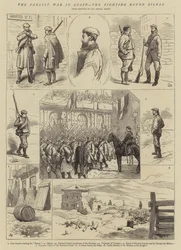 La guerra carlista in Spagna, i combattimenti intorno a Bilbao